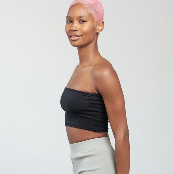 7 Pack Women’s Multi-Color Tube Tops | Basic Fitted, Soft & Stretchy, Made USA - Picture 9 of 16